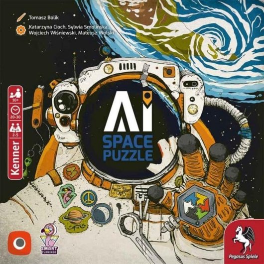 Brettspiel Pegasus A.I. Space Puzzle kooperativ 2-5 Spieler
