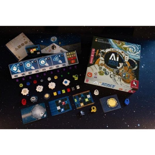 Brettspiel Pegasus A.I. Space Puzzle kooperativ 2-5 Spieler