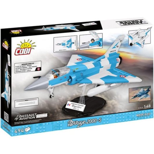 COBI Streitkräfte Mirage 2000-5F 5917 494 Teile