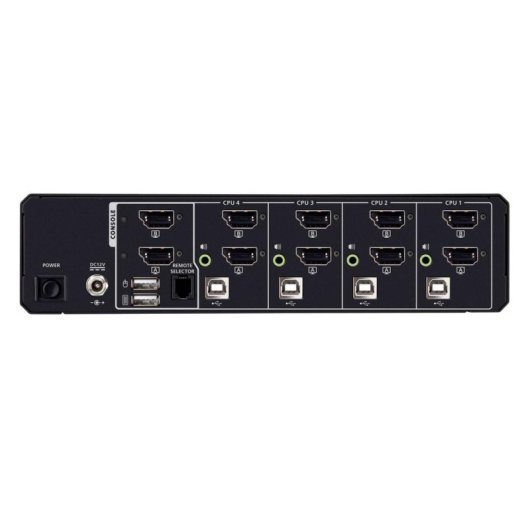 Commutateur KVM ATEN CS1144DPH4 4 Ports 5K DisplayPort/HDMI Double Moniteur