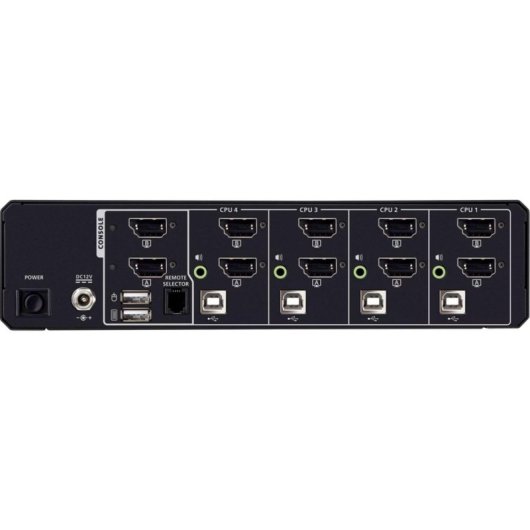 Commutateur KVM ATEN CS1144DPH4 4 Ports 5K DisplayPort/HDMI Double Moniteur
