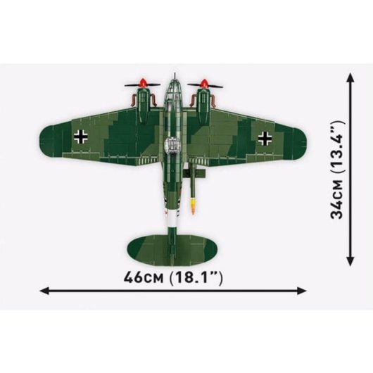 COBI Juegos de construcción Heinkel HE 111 H-22 COBI-5771 927 piezas