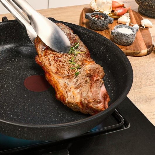 Poêle Tefal Expertise+ 28 cm Thermo-Spot Antiadhérente Titane Aluminium