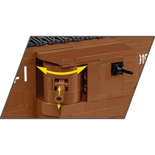 COBI Mark V Male 9199 Konstruktionsspielzeug 844 Teile