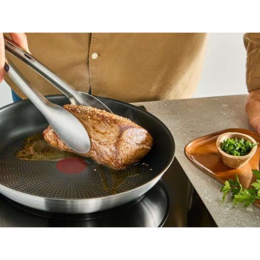 Pfanne Tefal Emotion+ 24 cm Edelstahl Thermo-Spot