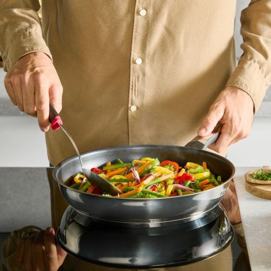 Pfanne Tefal Emotion+ 24 cm Edelstahl Thermo-Spot