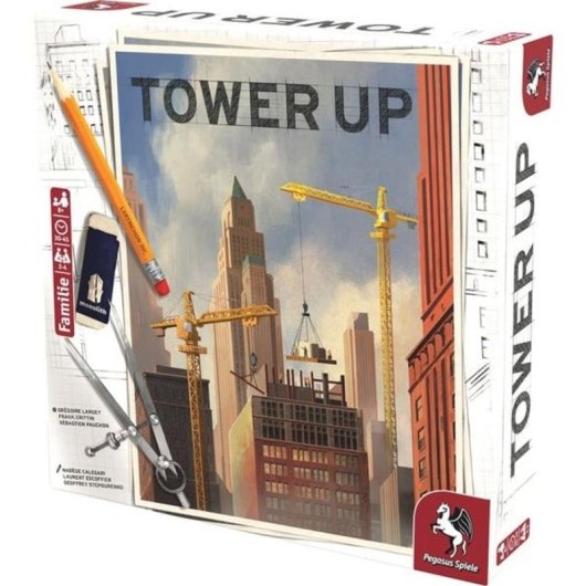Jogo de tabuleiro Pegasus Tower Up 2-4 jogadores 45 min