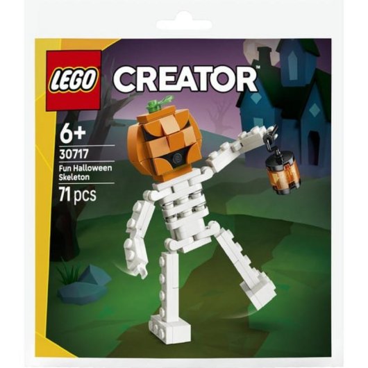 LEGO Creator Esqueleto Divertido de Halloween 30717 71 piezas
