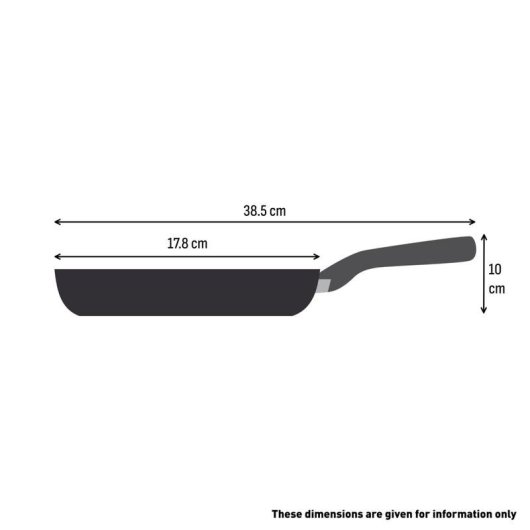 Tefal Emotion+ E3270244 Panela Aço Inoxidável 20 cm Thermo-Spot Indução