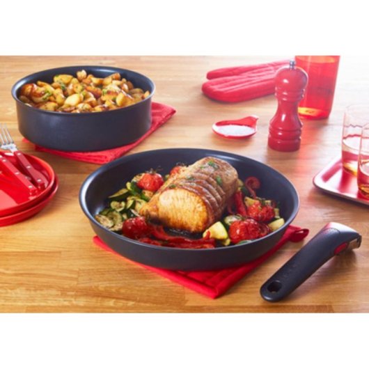 Tefal Universalpfanne 24 cm Aluminium mit Thermo-Spot