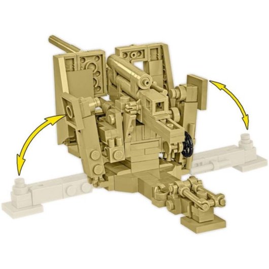 COBI Bausatz Sd.Kfz 8 und 8.8 cm Flak 36 COBI-3143 975 Teile
