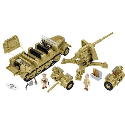 COBI Bausatz Sd.Kfz 8 und 8.8 cm Flak 36 COBI-3143 975 Teile