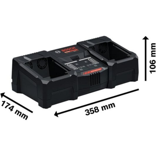 Caricatore Bosch Expert EXAL18V2-320 Ultrarapido Multimarca 18V