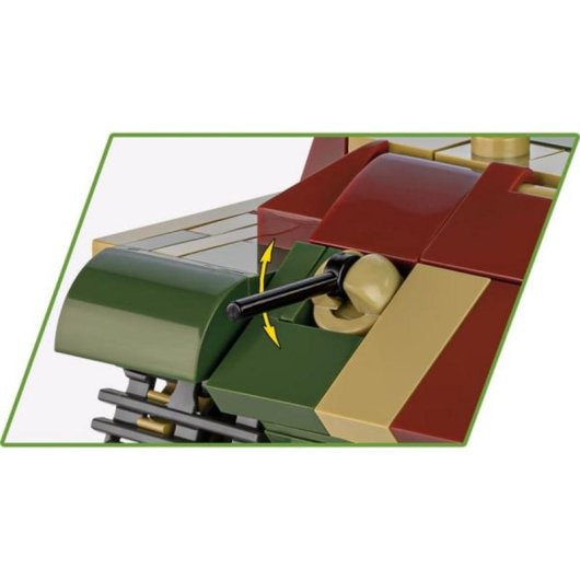 COBI Colección Histórica Pz.Kpfw. VI B Tiger II Königstiger COBI-2732 500 piezas