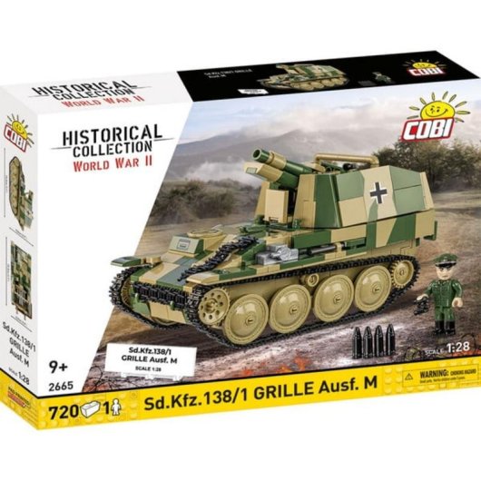 COBI Sd.Kfz. 138/1 Grille Ausf. M COBI-2665 720 Teile