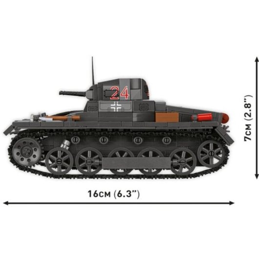 COBI Panzer I Ausf.B COBI-2660 654 Teile