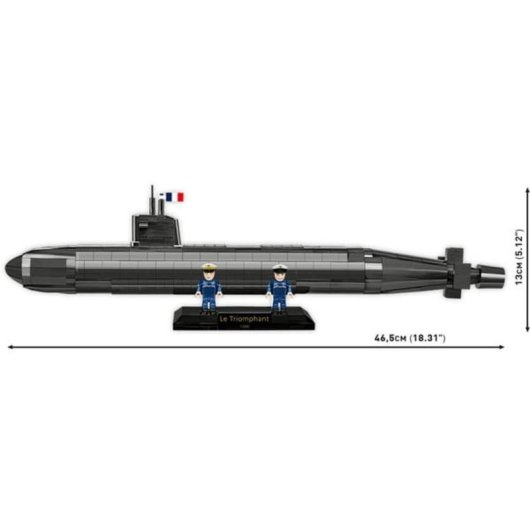COBI Bausatz Sous-Marin SNLE COBI-4859 643 Teile