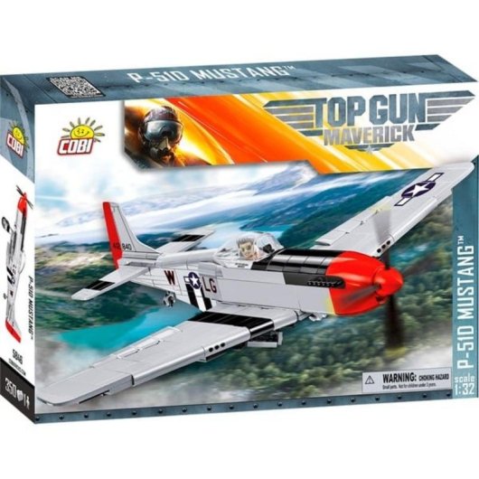 COBI Top Gun Maverick P51D Mustang COBI-5846 350 peças