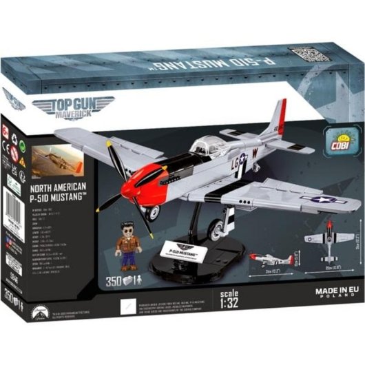 COBI Top Gun Maverick P51D Mustang COBI-5846 350 peças