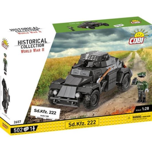 COBI Sd.Kfz. 222 Juegos de construcción COBI-2657 502 piezas