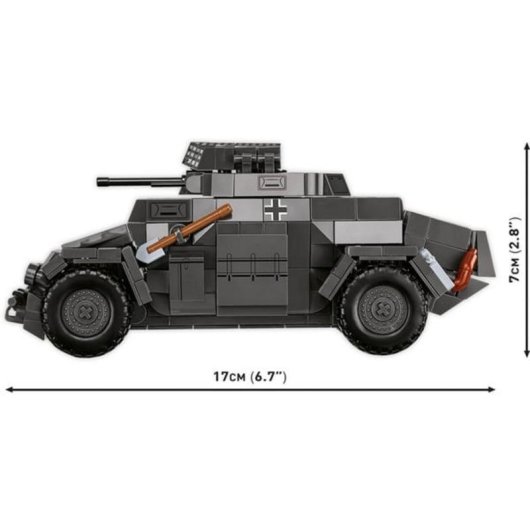 COBI Sd.Kfz. 222 Juegos de construcción COBI-2657 502 piezas