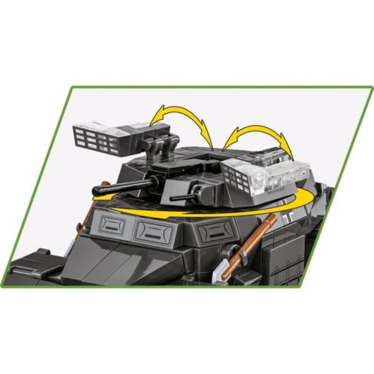 COBI Sd.Kfz. 222 Juegos de construcción COBI-2657 502 piezas