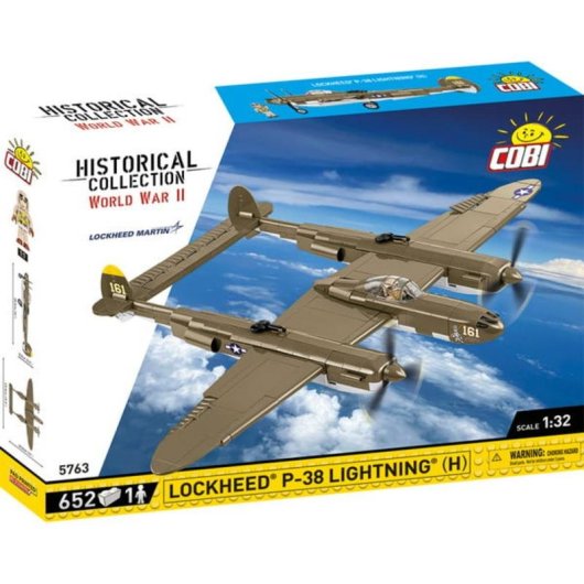 COBI Lockheed P-38H Lightning COBI-5763 652 Teile