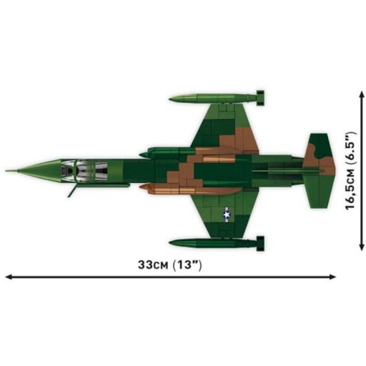 COBI Lockheed F-104 Starfighter COBI-2426 438 Teile