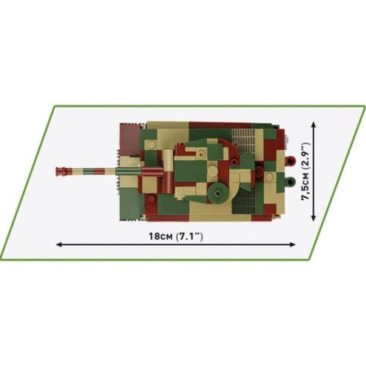 COBI Tiger I Panzerkampfwagen VI COBI-2735 422 piezas