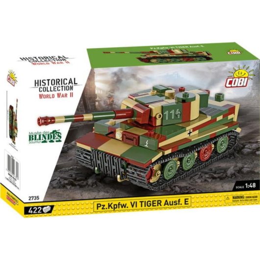 COBI Tiger I Panzerkampfwagen VI COBI-2735 422 piezas