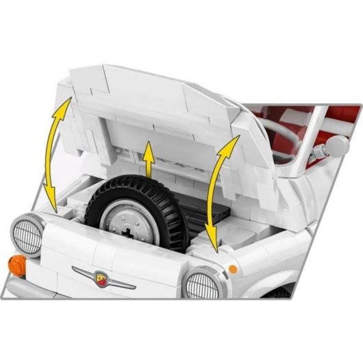COBI Fiat 500 Abarth COBI-24354 1091 Teile