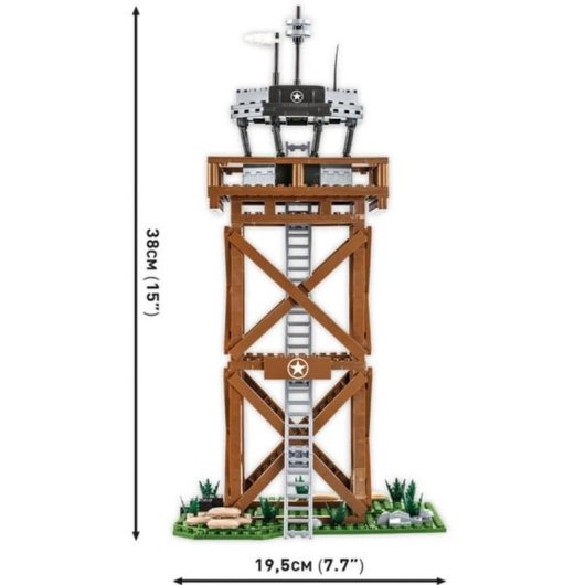 COBI US-Kontrollturm COBI-3125 664 Teile