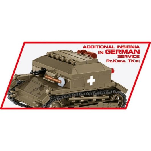 COBI Tankette TK-3 COBI-2658 323 piezas