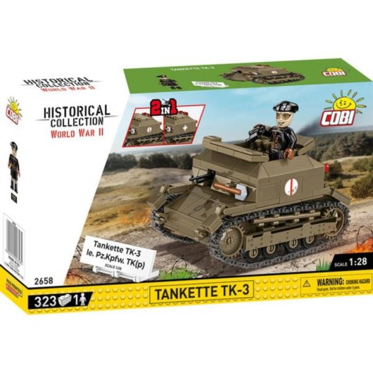 COBI Tankette TK-3 COBI-2658 323 piezas
