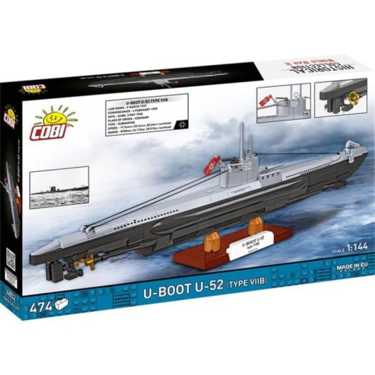 COBI U-Boot U-52 Typ VIIB COBI-4852 474 Teile