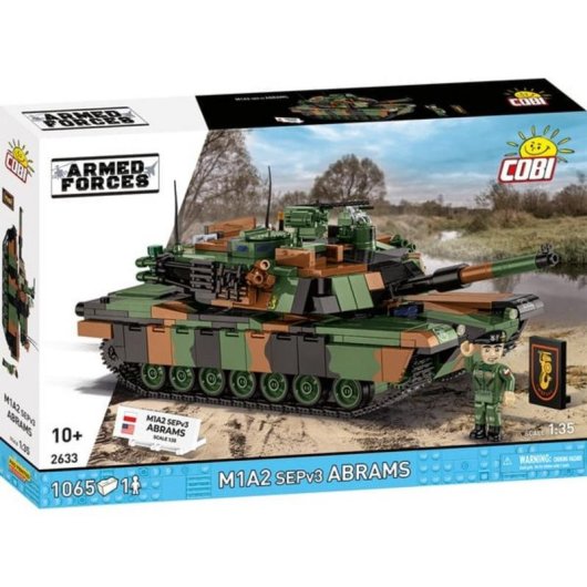COBI M1A2 SEPv3 Abrams COBI-2633 1065 piezas