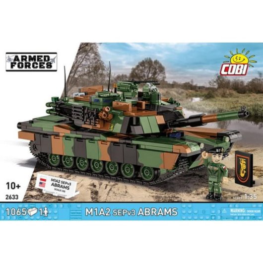 COBI M1A2 SEPv3 Abrams COBI-2633 1065 piezas