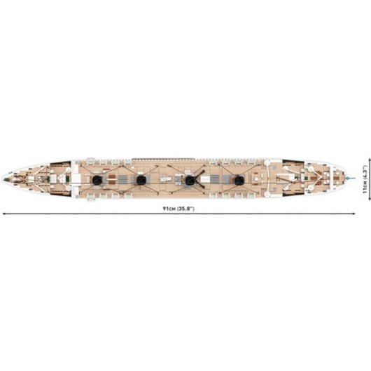 COBI Titanic RMS 1:300 COBI-1686 3260 piezas