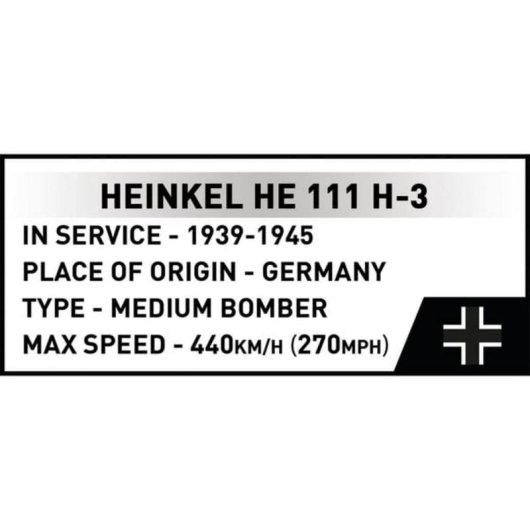 COBI Heinkel HE 111 H-3 COBI-5772 788 piezas