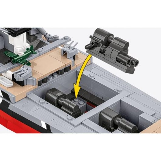 COBI Acorazado Bismarck COBI-4860 3204 pièces