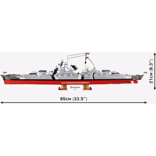 COBI Acorazado Bismarck COBI-4860 3204 pièces