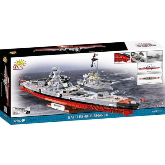 COBI Acorazado Bismarck COBI-4860 3204 pièces