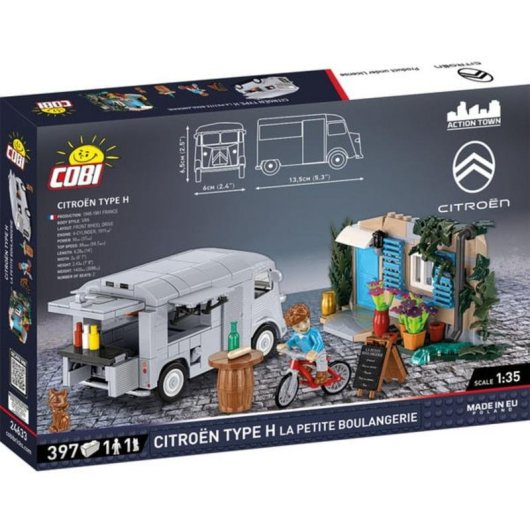 COBI Citroën H La Petite Boulangerie COBI-24633 387 Teile