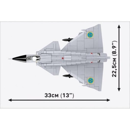 COBI Saab AJ 37 Viggen COBI-5915 881 Teile