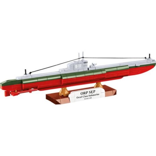 COBI ORP Sęp Submarino Modelo 1:300 COBI-4856 190 peças