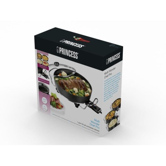 Casseruola Elettrica Princess Multi Wonder Chef Pro 2000W 6L 36cm