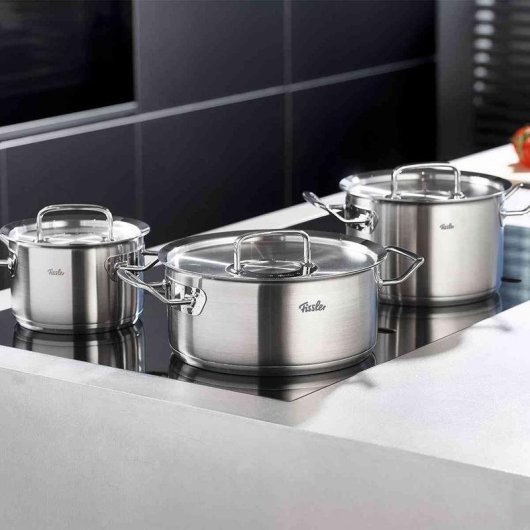 Casserole Fissler ORIGINAL-PROFI COLLECTION 5 pièces Acier inoxydable