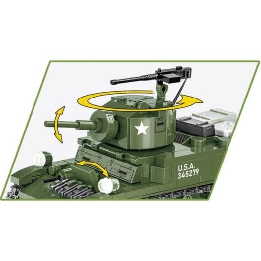 COBI M3 Stuart Juegos de construcción COBI-3129 511 piezas