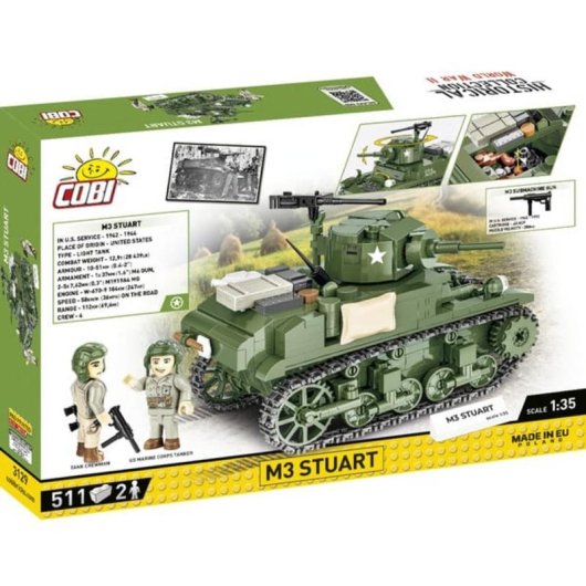 COBI M3 Stuart Juegos de construcción COBI-3129 511 piezas