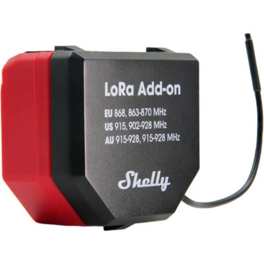 Smart-Home-Zentrale Shelly LoRa Add-on Funkmodul 5 km Reichweite Gen3/Gen4